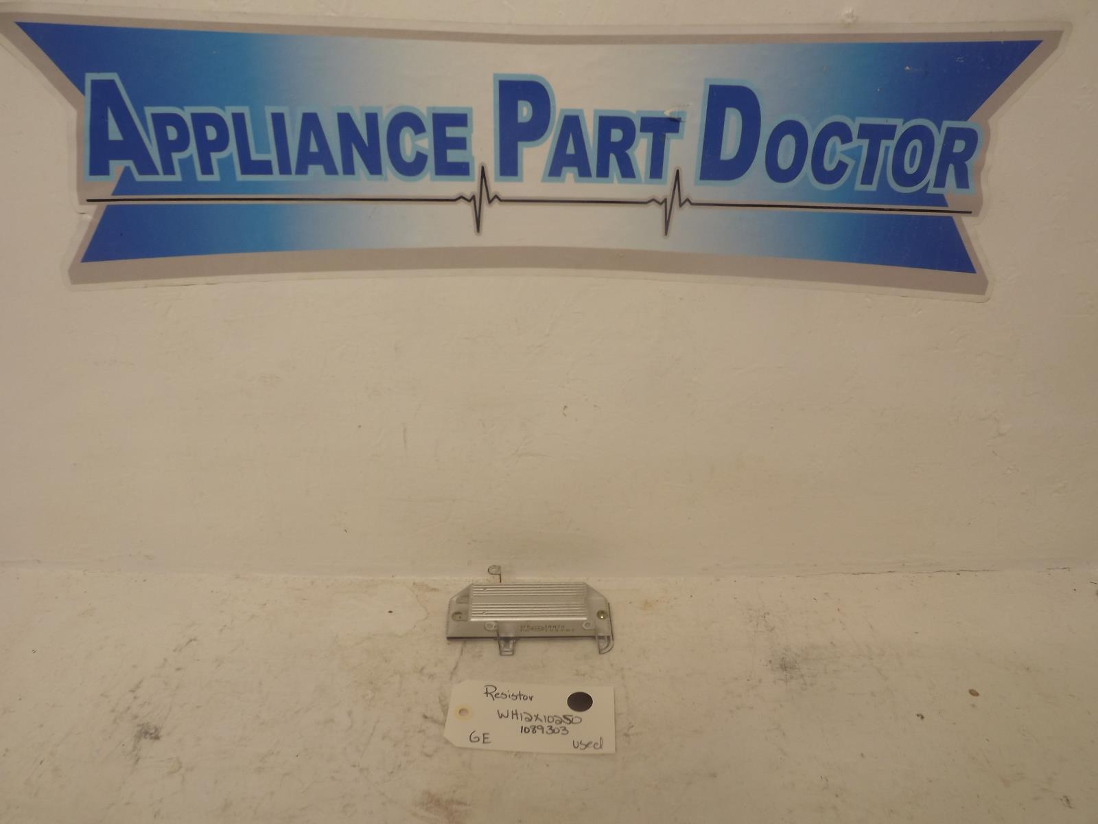 GE Washer WH12X10250 1089303 Resistor Used GE Washer WH12X10250 1089303 Resistor Used
